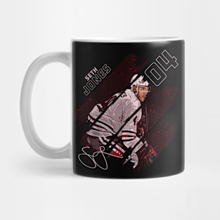 seth jones stripes Mug